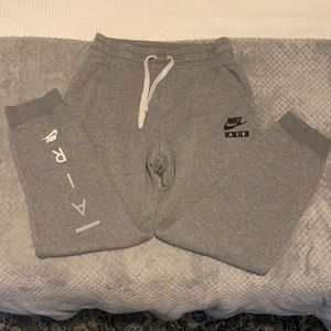 Gray Nike Air Sweatpants